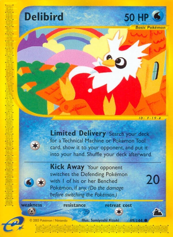 Image for Delibird (049/144) (Skyridge) (SK) - Pokemon