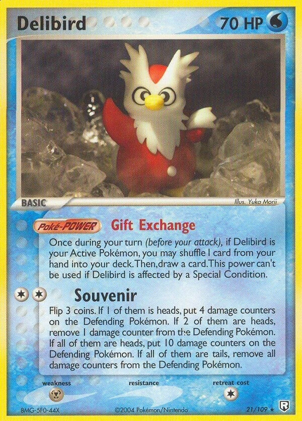 Image for Delibird (21/109) (EX Team Rocket Returns) (RR) - Pokemon