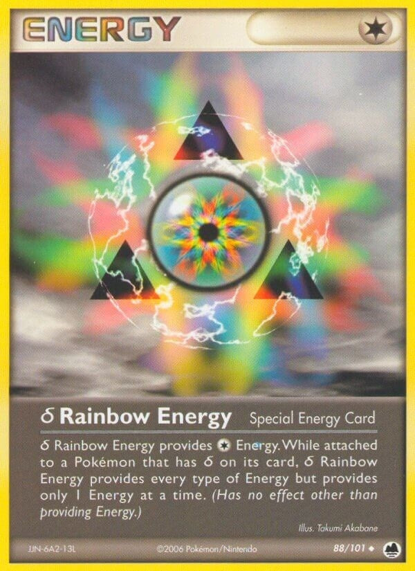 Image for Delta Rainbow Energy (88/101) (EX Dragon Frontiers) (DF) - Pokemon
