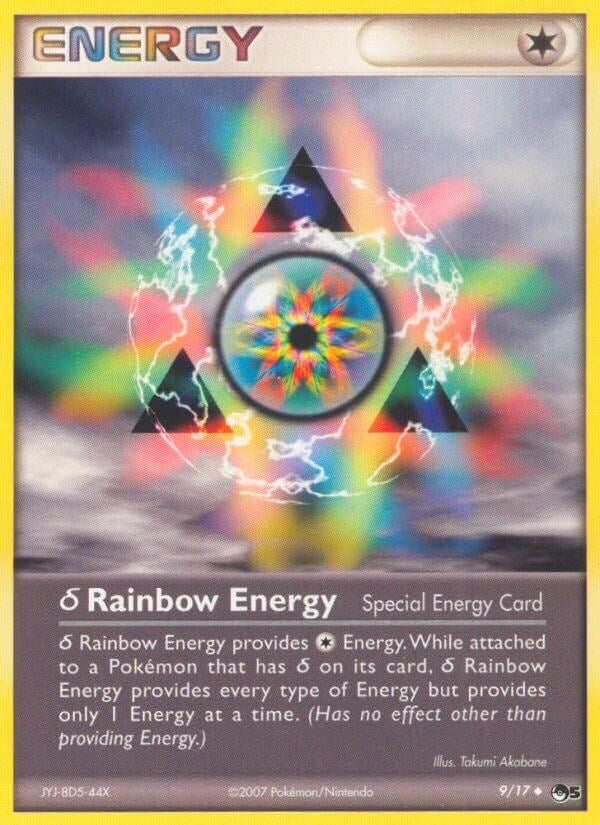Image for Delta Rainbow Energy (009/017) (POP Series 5) (POP) - Pokemon