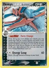 Image for Deoxys (Delta Species - Attack Forme) (3/110) (EX Holon Phantoms) (HP) - Pokemon