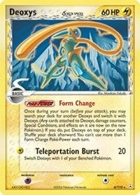 Image for Deoxys (Delta Species - Speed Forme) (6/110) (EX Holon Phantoms) (HP) - Pokemon