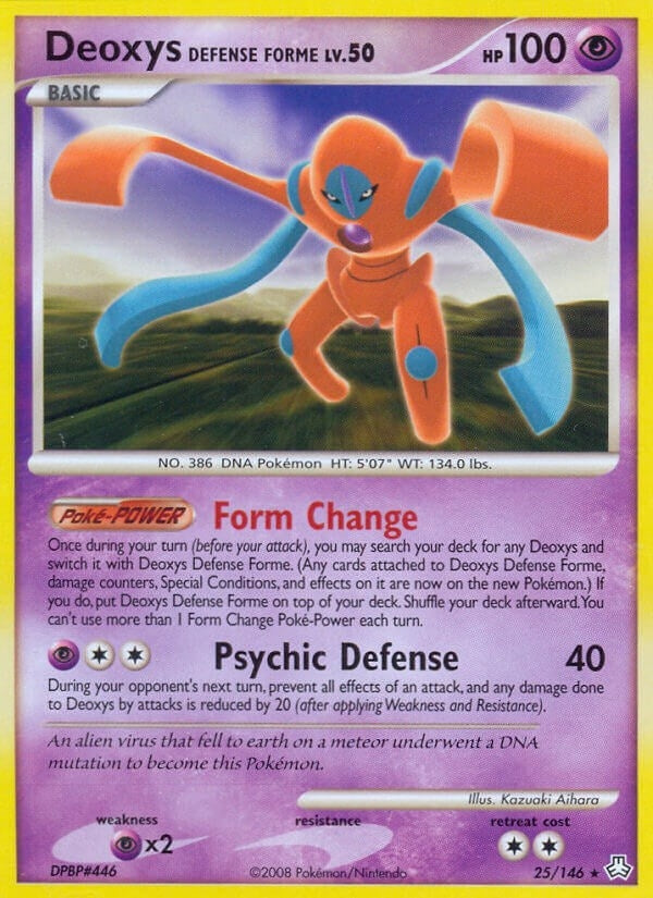 Image for Deoxys Defense Forme (25/146) (Legends Awakened) (LA) - Pokemon