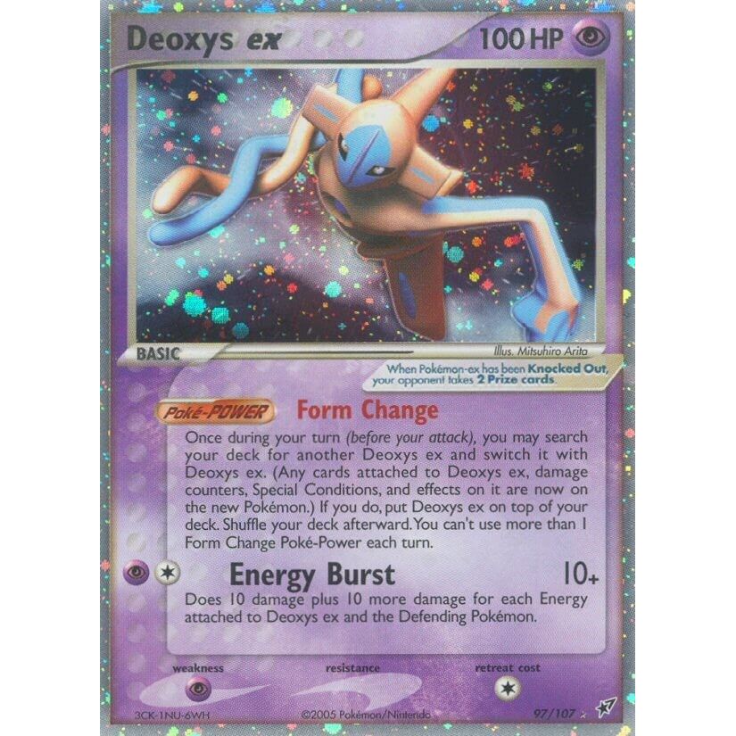 Image for Deoxys ex (Normal Forme) (97/107) (Deoxys) - Pokemon