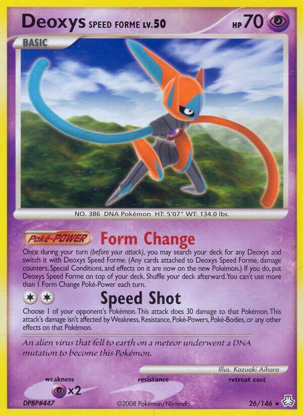 Image for Deoxys Speed Forme (26/146) (Legends Awakened) (LA) - Pokemon