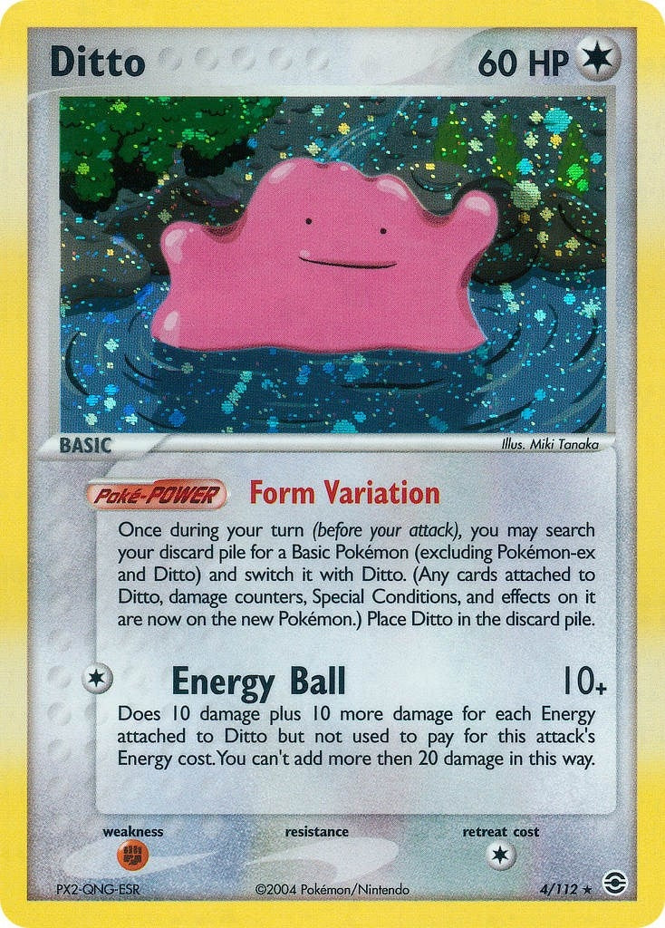 Image for Ditto (4/112) (EX FireRed & LeafGreen) (RG) - Pokemon