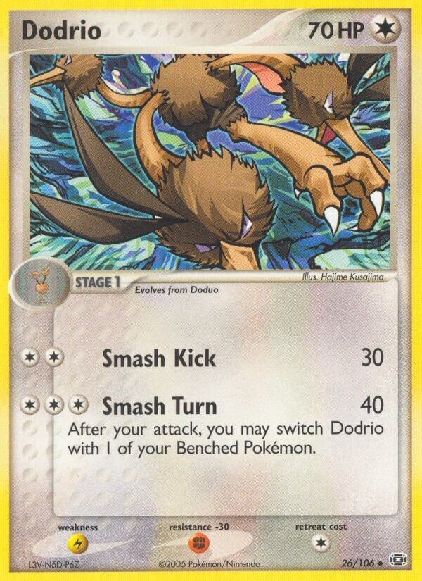 Image for Dodrio (26/106) (EX Emerald) (EM) - Pokemon