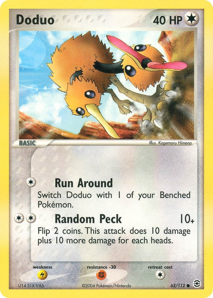 Image for Doduo (62/112) (EX FireRed & LeafGreen) (RG) - Pokemon