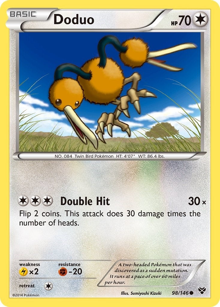 Image for Doduo (98/146) (XY Base Set) (XY) - Pokemon