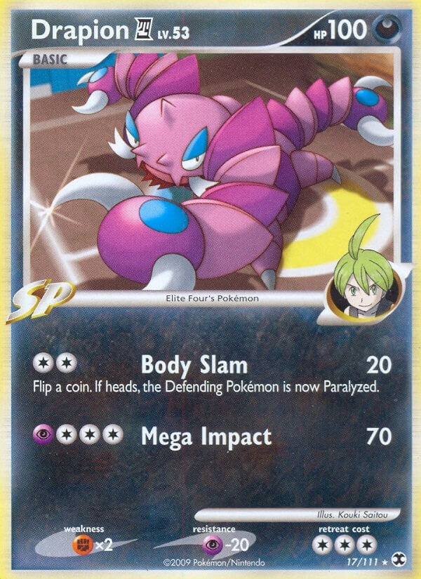 Image for Drapion E4 (17/111) (Rising Rivals) (RR) - Pokemon