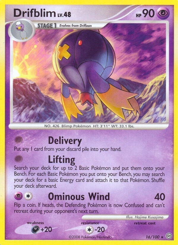 Image for Drifblim (16/100) (Stormfront) (SF) - Pokemon