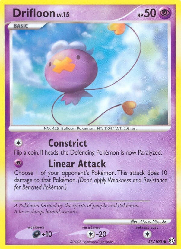 Image for Drifloon (58/100) (Stormfront) (SF) - Pokemon