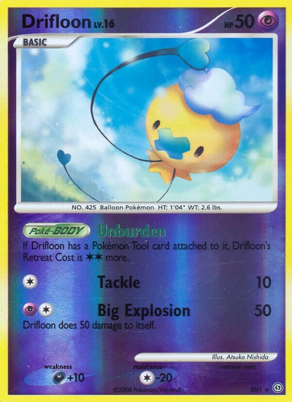 Image for Drifloon (Shiny) (SH1) (Stormfront) (SF) - Pokemon