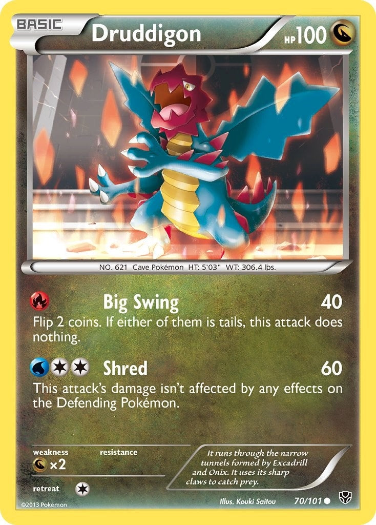 Image for Druddigon (70/101) (Plasma Blast) (PLB) - Pokemon