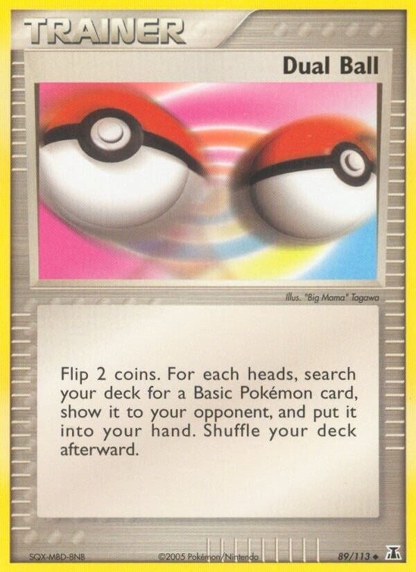Image for Dual Ball (89/113) (EX Delta Species) (DS) - Pokemon