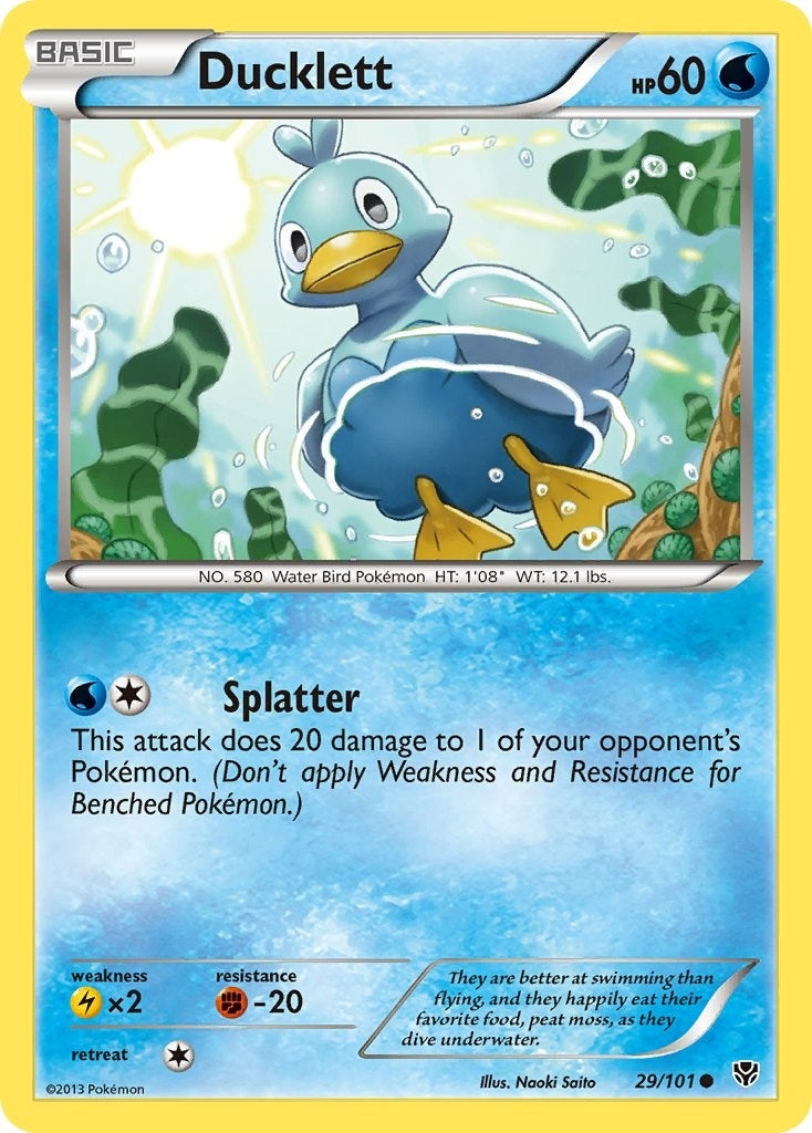 Image for Ducklett (29/101) (Plasma Blast) (PLB) - Pokemon