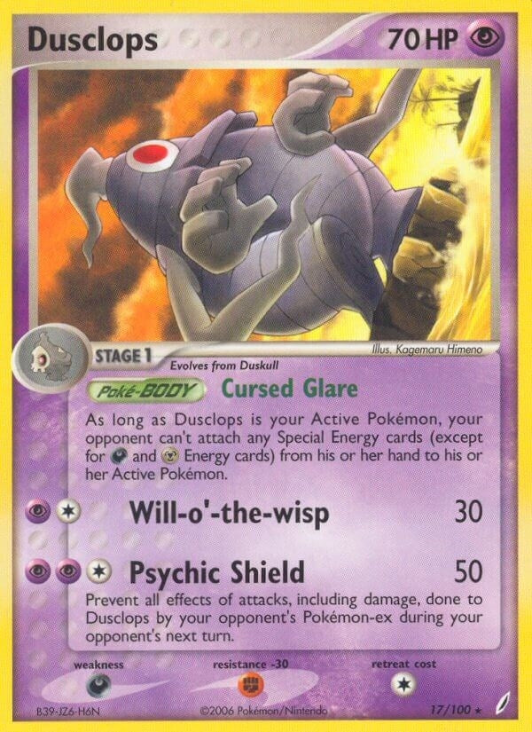 Image for Dusclops (17/100) (EX Crystal Guardians) (CG) - Pokemon