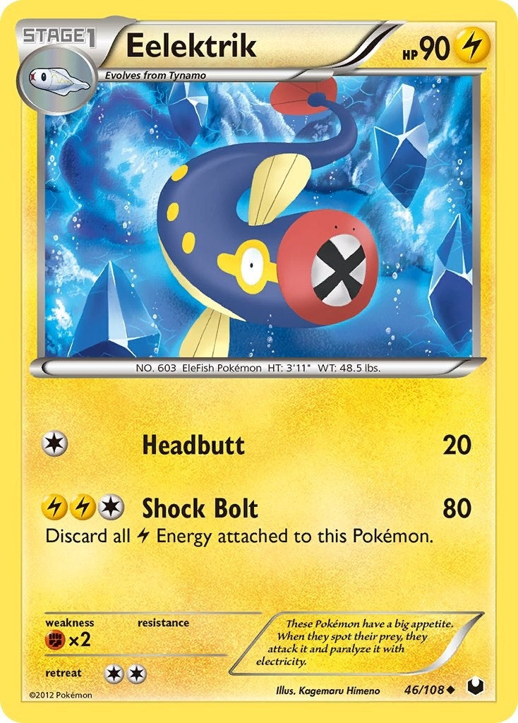 Image for Eelektrik (46/108) (Dark Explorers) (DEX) - Pokemon