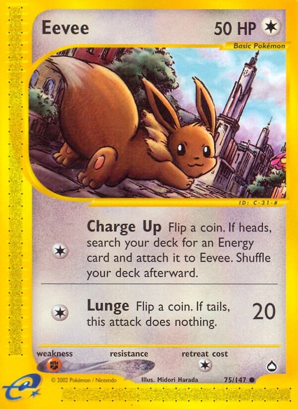Image for Eevee (075/147) (Aquapolis) (AQ) - Pokemon