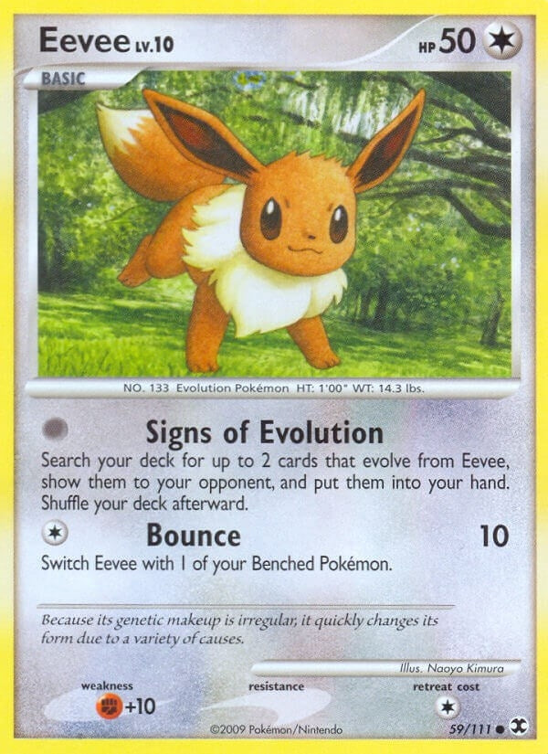 Image for Eevee (59/111) (Rising Rivals) (RR) - Pokemon
