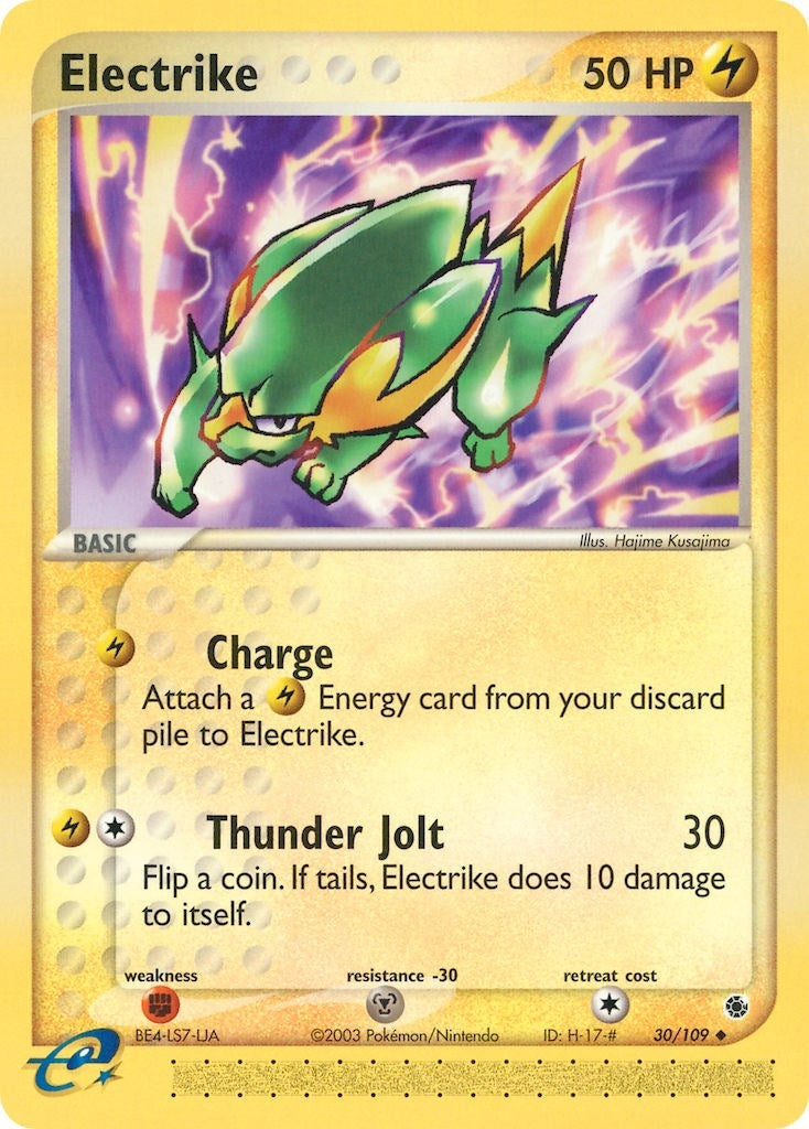 Image for Electrike (30/109) (EX Ruby and Sapphire) (RS) - Pokemon