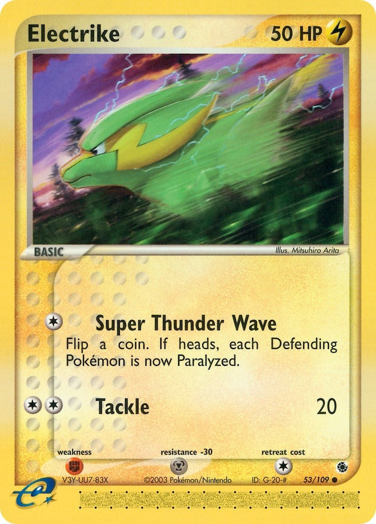 Image for Electrike (53/109) (EX Ruby and Sapphire) (RS) - Pokemon