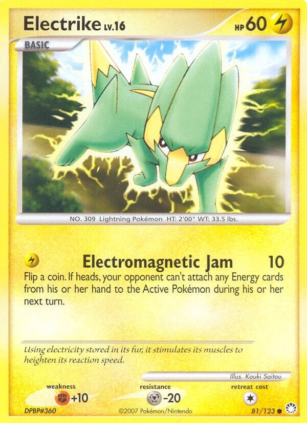 Image for Electrike (81/123) (Mysterious Treasures) (MT) - Pokemon
