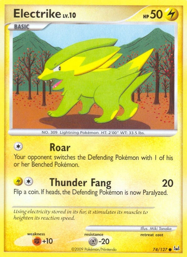 Image for Electrike (74/127) (Platinum) (PL) - Pokemon