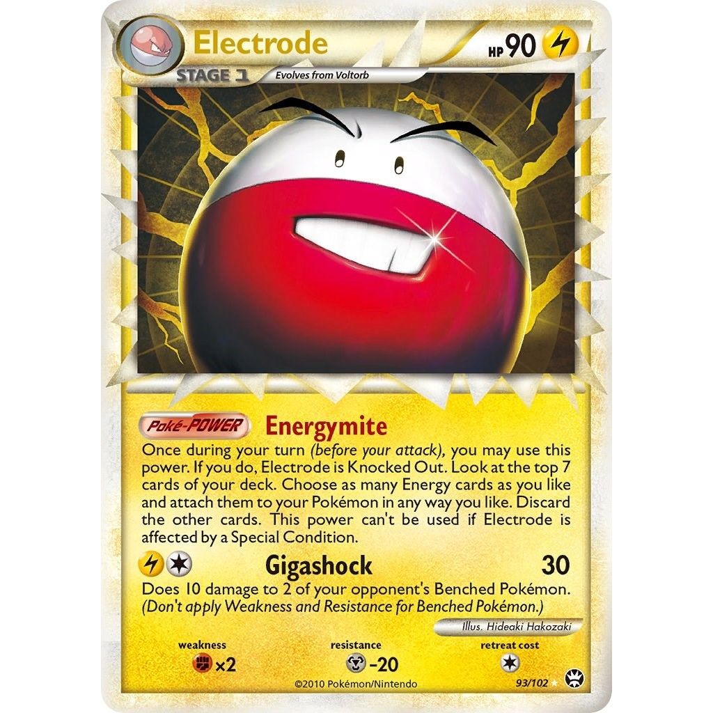 Image for Electrode (Prime) (93/102) (Triumphant) - Pokemon