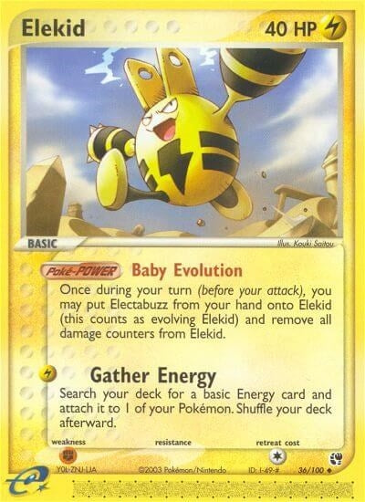 Image for Elekid (36/100) (EX Sandstorm) (SS) - Pokemon