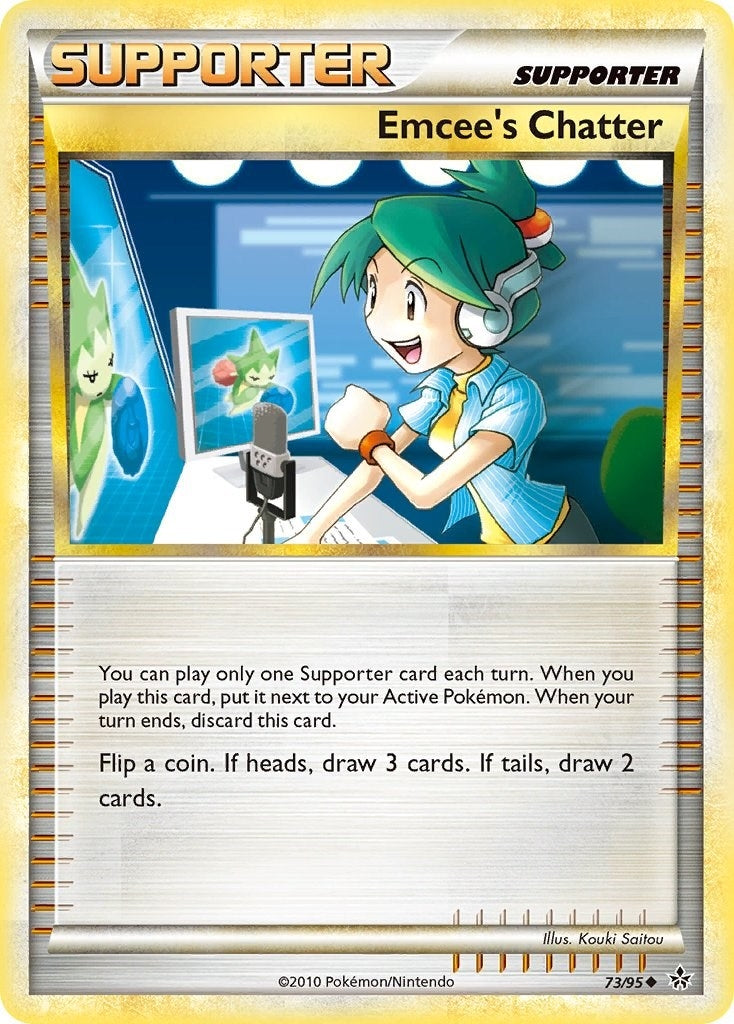 Image for Emcee's Chatter (73/95) (Unleashed) (UL) - Pokemon