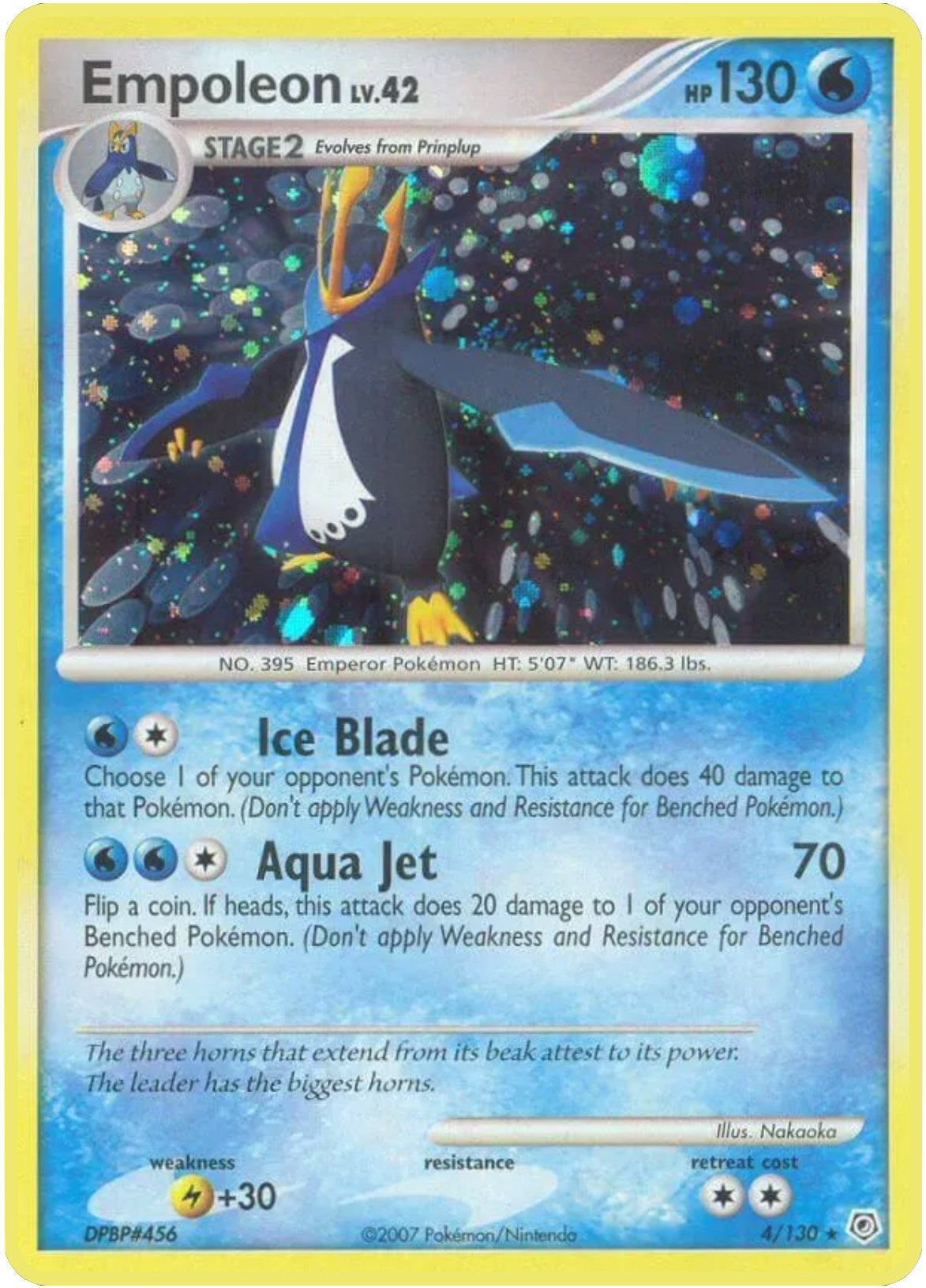 Image for Empoleon (4/130) (Diamond and Pearl) (DP) - Pokemon