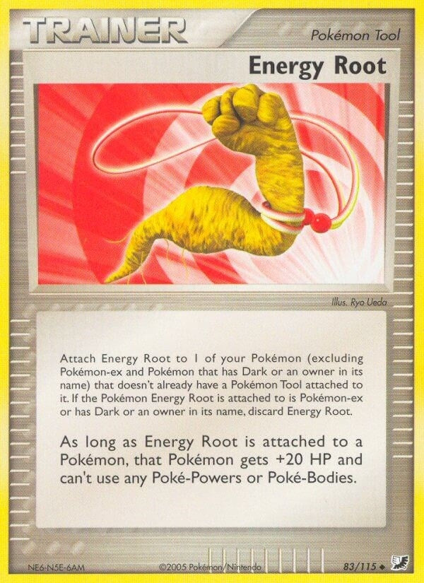 Image for Energy Root (83/115) (EX Unseen Forces) (UF) - Pokemon