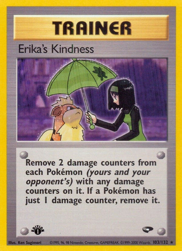 Image for Erika's Kindness (103/132) (Gym Challenge) (G2) - Pokemon
