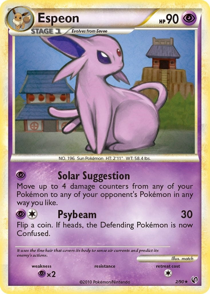 Image for Espeon (2/90) (Undaunted) (UD) - Pokemon
