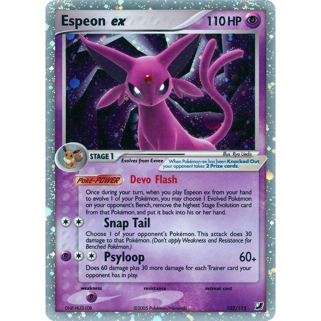Image for Espeon ex (102/115) (Unseen Forces) - Pokemon