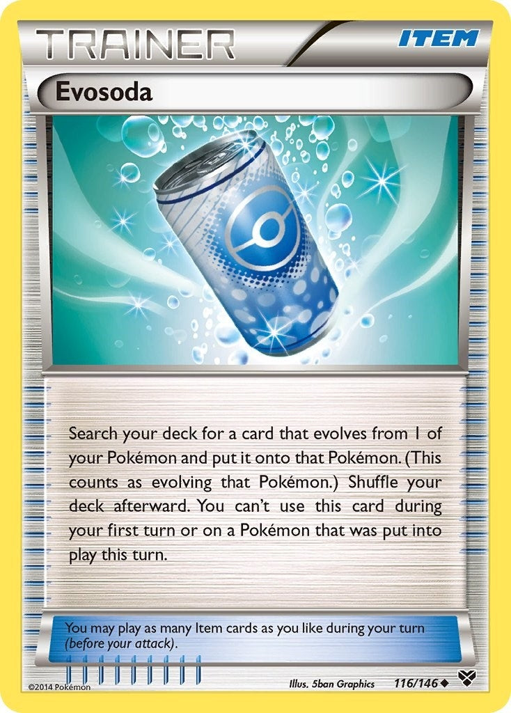 Image for Evosoda (116/146) (XY Base Set) (XY) - Pokemon