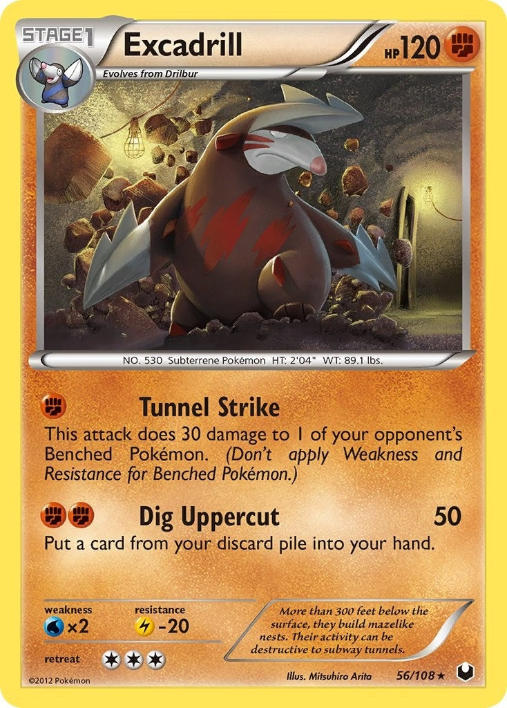 Image for Excadrill (56) (56/108) (Dark Explorers) (DEX) - Pokemon