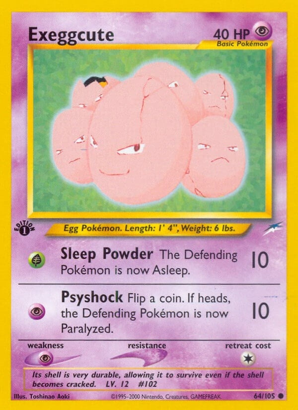 Image for Exeggcute (064/105) (Neo Destiny) (N4) - Pokemon
