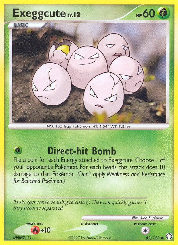 Image for Exeggcute (82/123) (Mysterious Treasures) (MT) - Pokemon