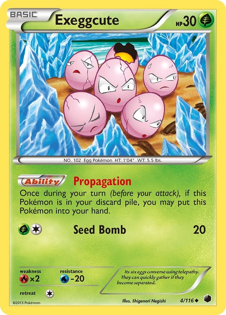 Image for Exeggcute (4/116) (Plasma Freeze) (PLF) - Pokemon