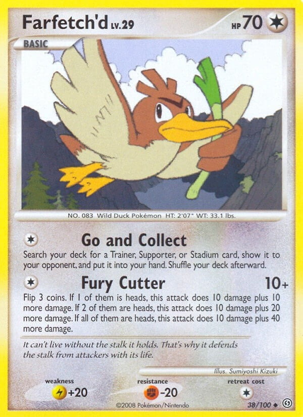 Image for Farfetch'd (38/100) (Stormfront) (SF) - Pokemon