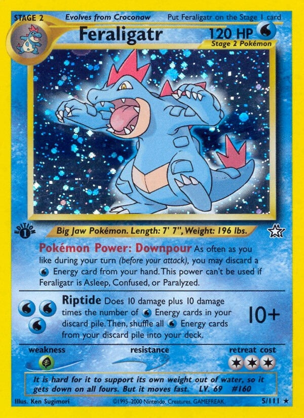 Image for Feraligatr (5) (005/111) (Neo Genesis) (N1) - Pokemon