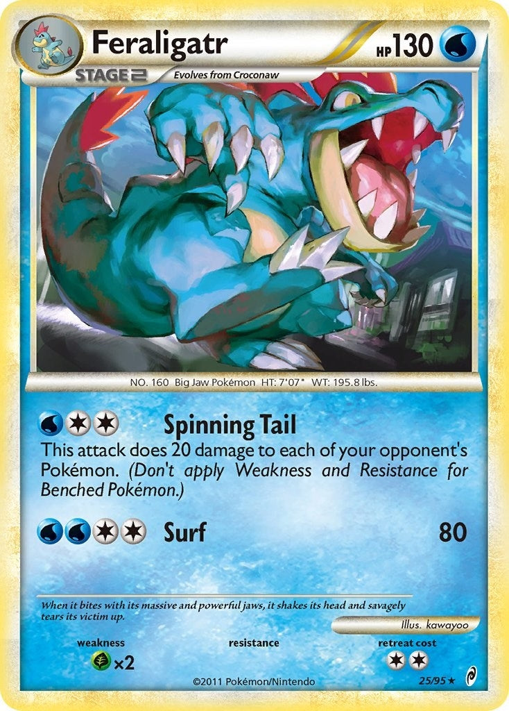Image for Feraligatr (25/95) (Call of Legends) (CL) - Pokemon
