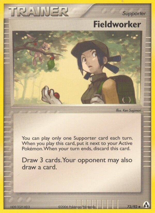 Image for Fieldworker (73/92) (EX Legend Maker) (LM) - Pokemon