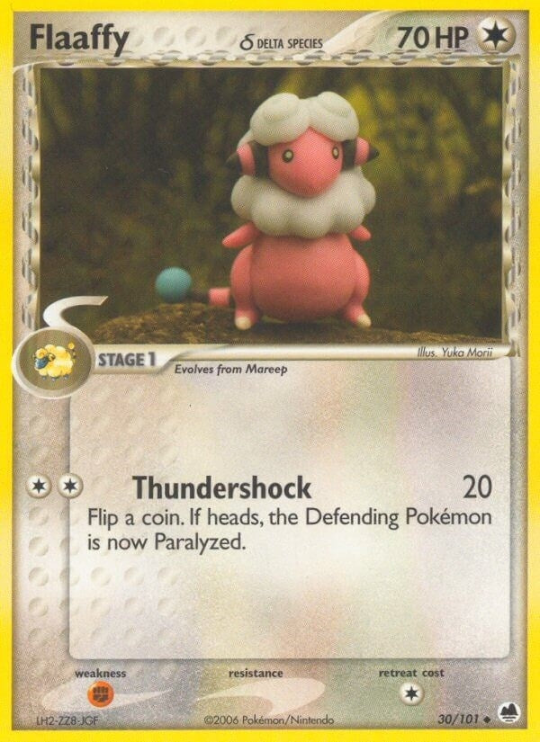 Image for Flaaffy (Delta Species) (30/101) (EX Dragon Frontiers) (DF) - Pokemon
