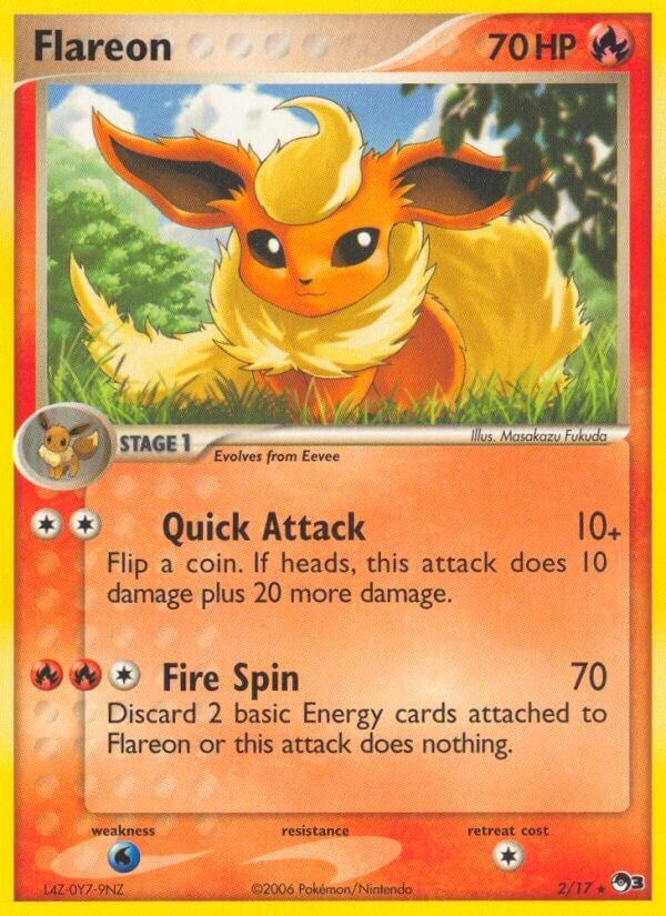 Image for Flareon (002/017) (POP Series 3) (POP) - Pokemon
