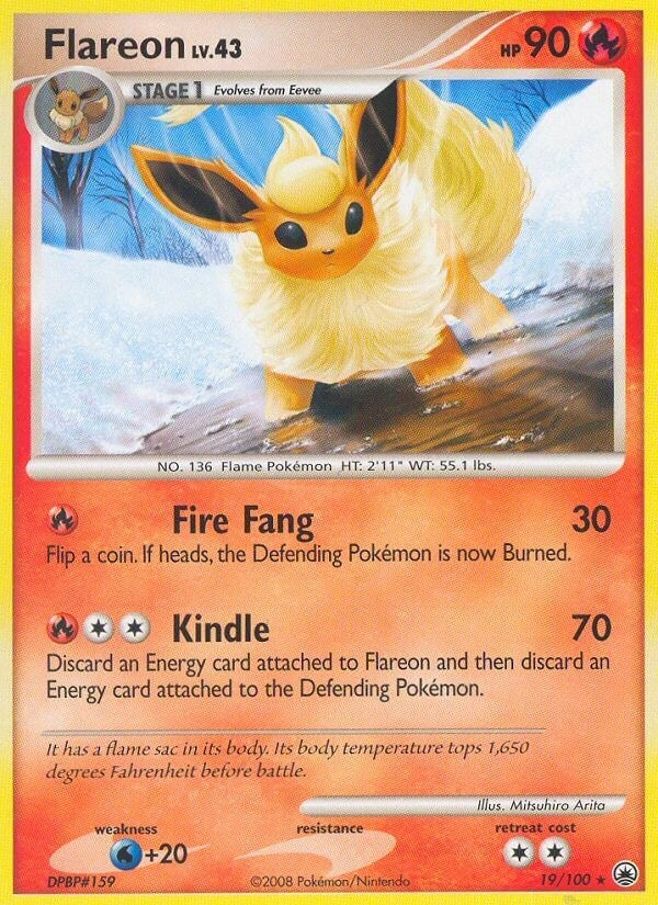 Image for Flareon (19/100) (Majestic Dawn) (MD) - Pokemon