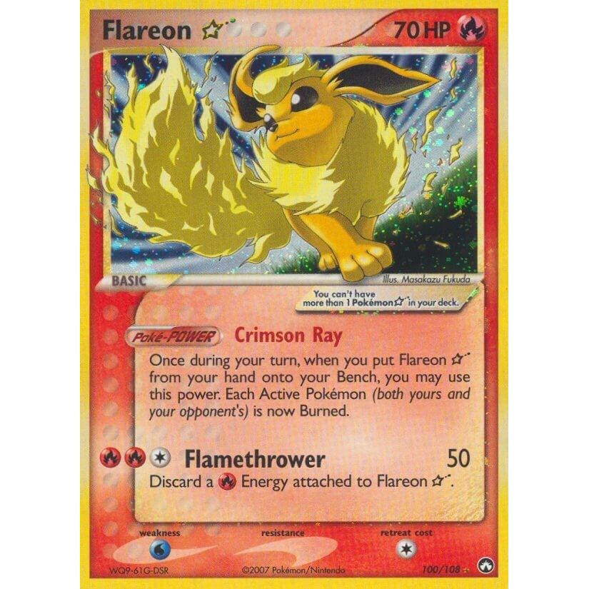Image for Flareon Star (100/108) (Power Keepers) - Pokemon