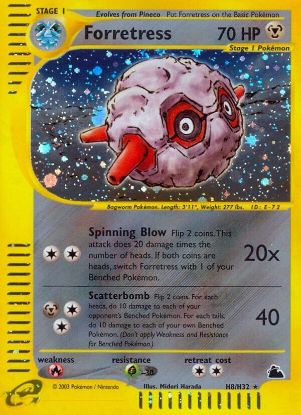 Image for Forretress (H8) (H08/H32) (Skyridge) (SK) - Pokemon
